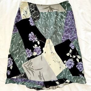 2000’s Patchwork Midi Skirt